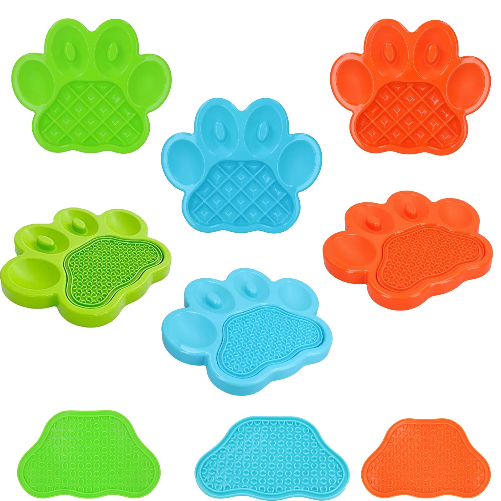 PAW Alimentatore Lento Interattivo per Cani Accessori Alimentari Controllo Mangiare Veloce