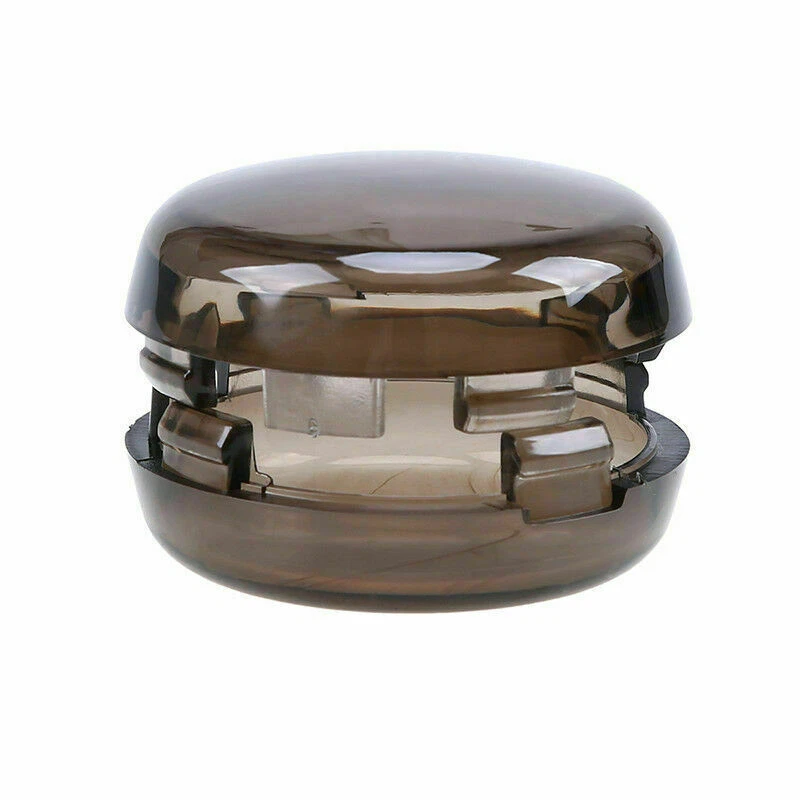 Cubiertas de lente de luz de señal de giro ahumada para Harley Electra Road Glide Dyna 883 1200 Foto 4 de 4