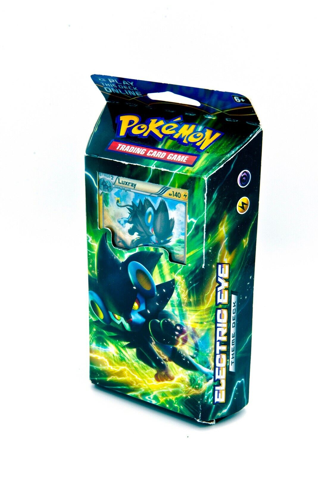 Pokémon Starter Deck Olho Elétrico XY9 Turbo Colisão Luxray - supe