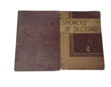 Two Religious song books with written music.