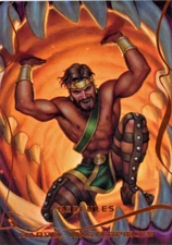 2022 Marvel Masterpieces LEGENDARY ORANGE #10 Hercules  27/99