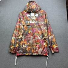ADIDAS FARM RIO Jacket UK 8 Fugiprabali Windbreaker Tropical Parrot Originals