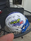 Riddell Mini Helmet Autographed, Fuel Up to Play 60.signed Antwan Randel El
