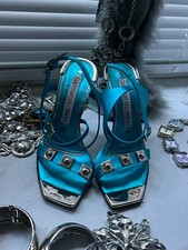 Vintage Gianmarco Lorenzi heels 36 size hot cielo 2009