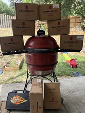 Kamado Joe Big Joe Series 1 Grill w/New Ceramic Pieces NIB w/BBQ Guru