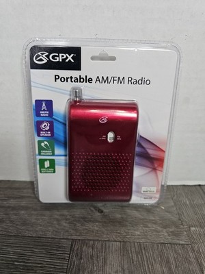 GPX Portable AM/FM Radio R052R New Sealed 