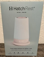 Hatch Rest+ 2nd Gen Sleep Assistant, Nightlight & Nightlight & Sound Machine