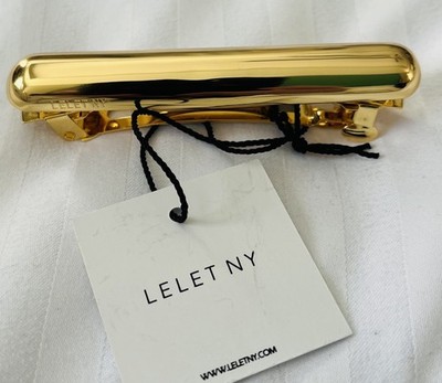 Lelet New York Gold Mini Bar Barrette