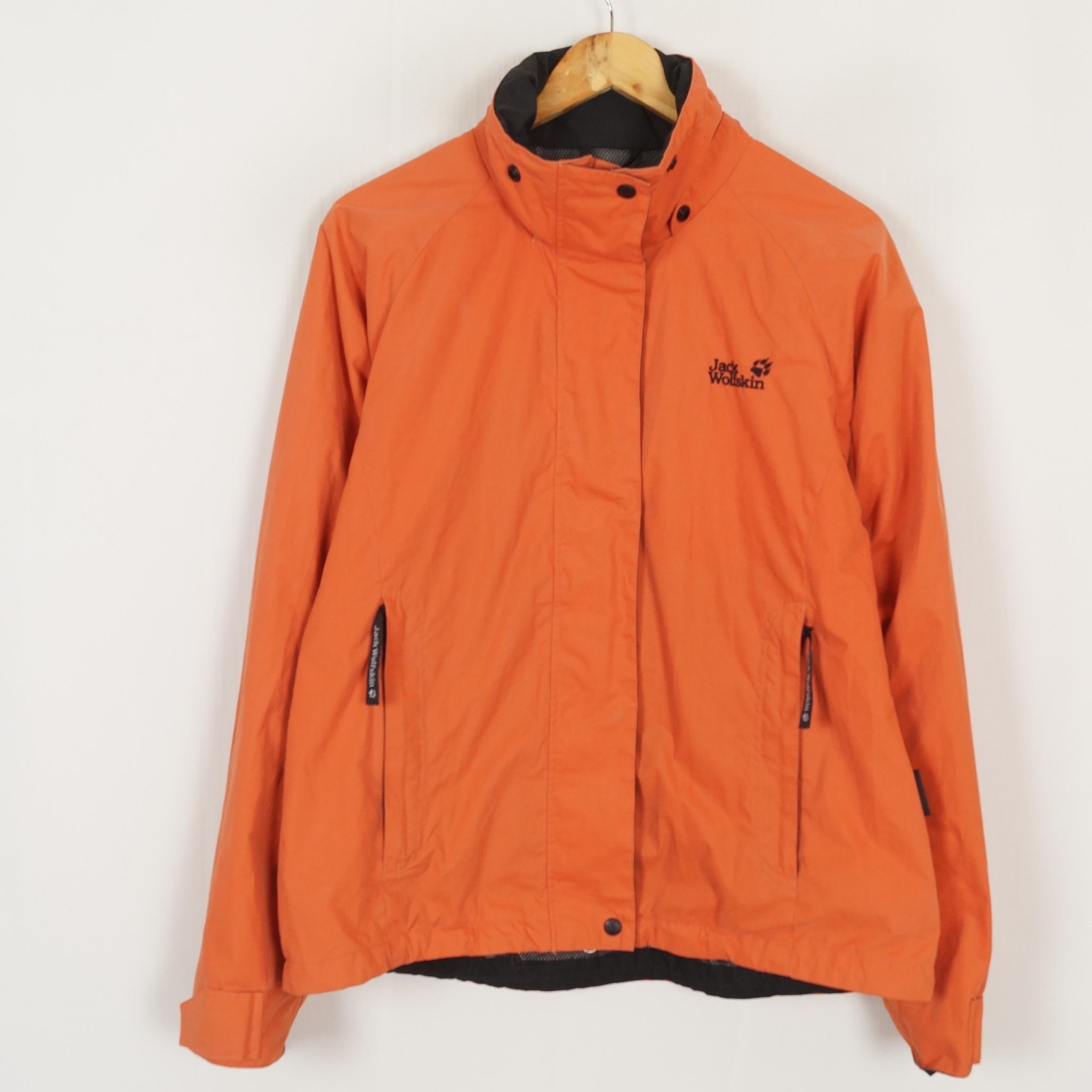 Chaqueta para mujer JACK WOLFSKIN TEXAPORE talla L naranja forrada de malla i...