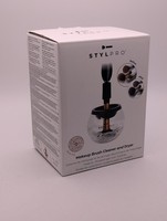 STYLPRO Makeup Brush 2 in 1 Cleaner & Dryer Set Machine 8 Brush Collars Cleanser