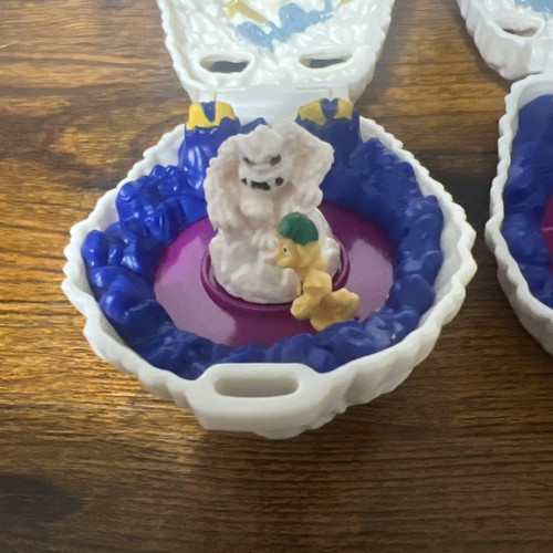 1993 Polly Pocket Vintage 2 Stück Schneemann Bluebird Yeti McDonalds Happy Meal - Bild 3 von 9