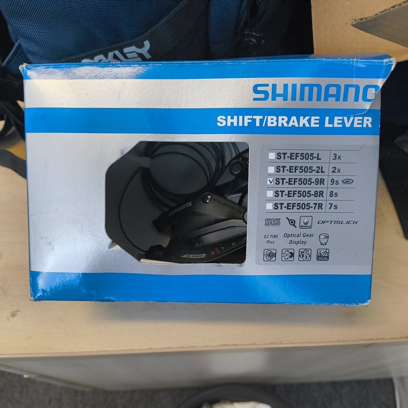Shimano ST-EF505-9S Gear and Break Lever Set