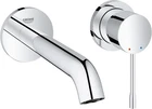 Grohe 19408001 Essence 2-hole Basin Mixer M-Size, Chrome - NEW