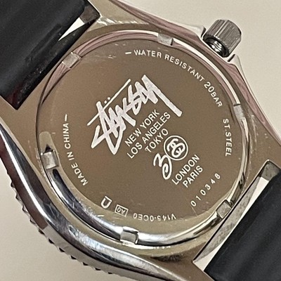 Stussy Seiko 30Th Anniversary Watch Rubber Belt Nylon