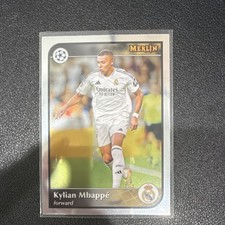 Topps Merlin UEFA Kylian Mbappé #9 Real Madrid Soccer Card 2024-25