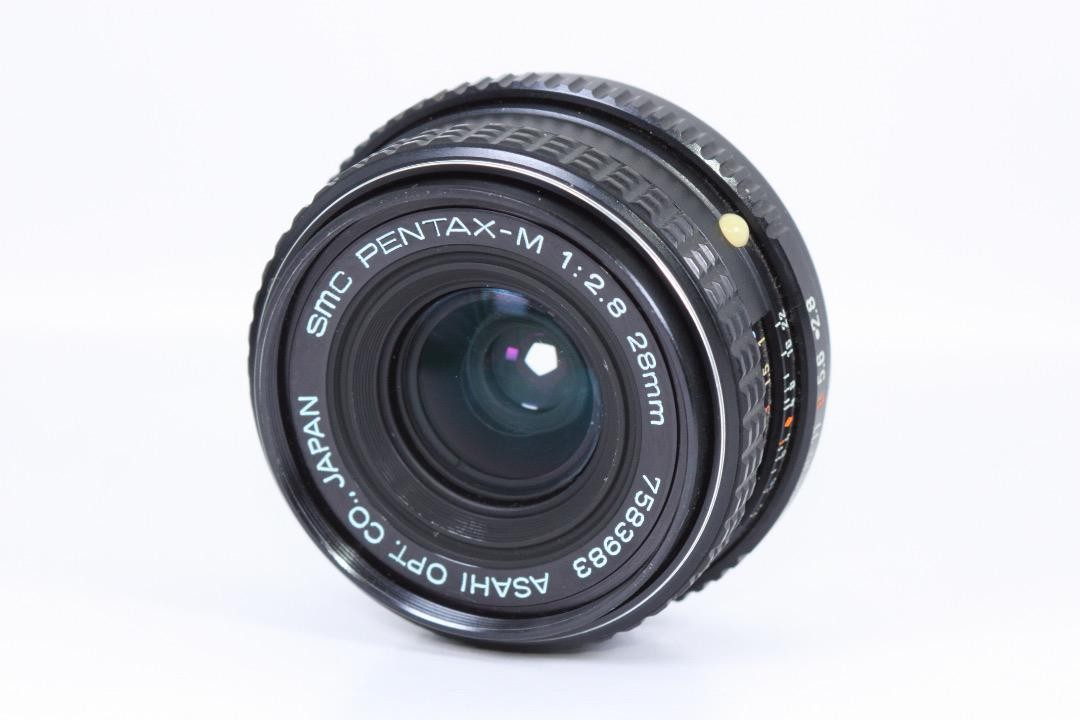 SMC PENTAX M 28mm f2.8 PENTAX Kマウント SMC PENTAX M 28mm F2.8 Lens K Mount Vintage Prime Excellent