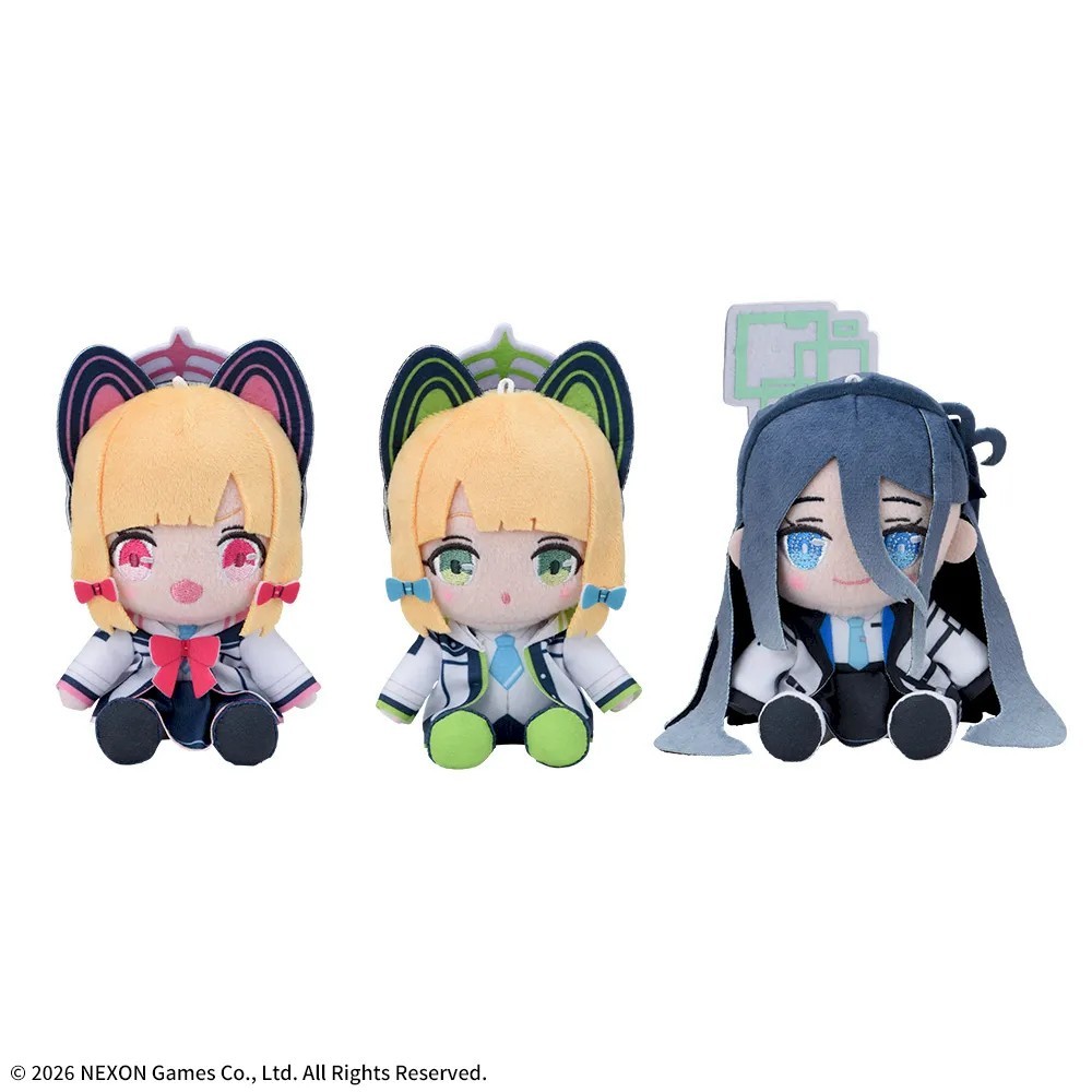 Blue Archive Momoi Midori Alice Mini Plush Vol.7 Complete Set of 3