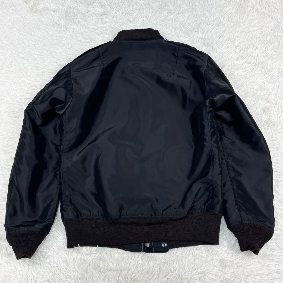 Restock:Buzz Rickson's x William Gibson MA-1 Jacket, Black, Size