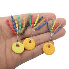 Line Stoppers Beads Stop Beads SS/S/M/L/LL Sliding Fishing Float Stops