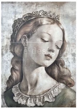 Royal Glow | A1 Fiber Decoupage | Paper for Decoupage | Redesign with Prima