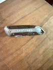 Craftsman folding utility knife wooden handle razor box cutter — photo 2