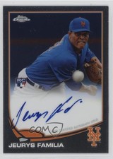 2013 Topps Chrome Rookie Auto Jeurys Familia #59 Auto mx0