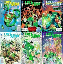 GREEN LANTERN : LOST ARMY COMPLETE SET 1-6  DC  2015  NICE!!!