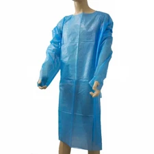 BodyMed Non-Surgical Disposable Isolation Gown, Blue, Single - Personal