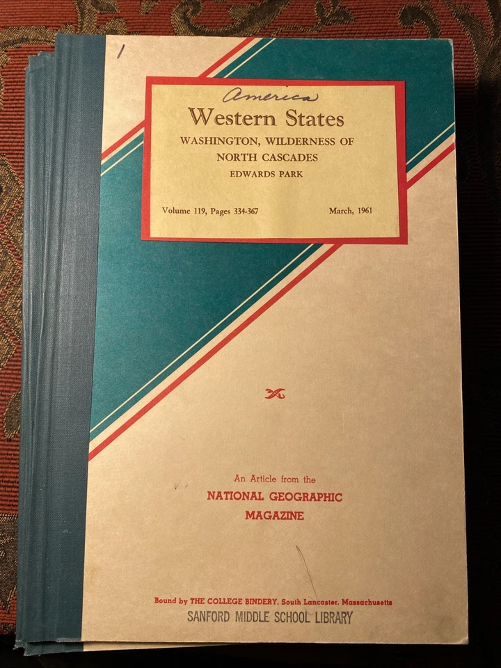 National Geographic America “WESTERN STATES” 16 Book Collection Ex-Library - Image 3 of 4