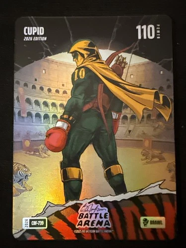 2026 Bo Jackson Battle Arena CUPID CBF-755 Colosseum Battlefoil Jordan Love