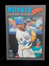 Maikel Garcia #84 Dark Gray Border - 2026 Topps Heritage MLB Baseball Card