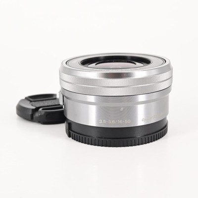 Sony E 16-50mm f3.5-5.6 OSS PZ Lens SELP1650 Silver #609 | eBay