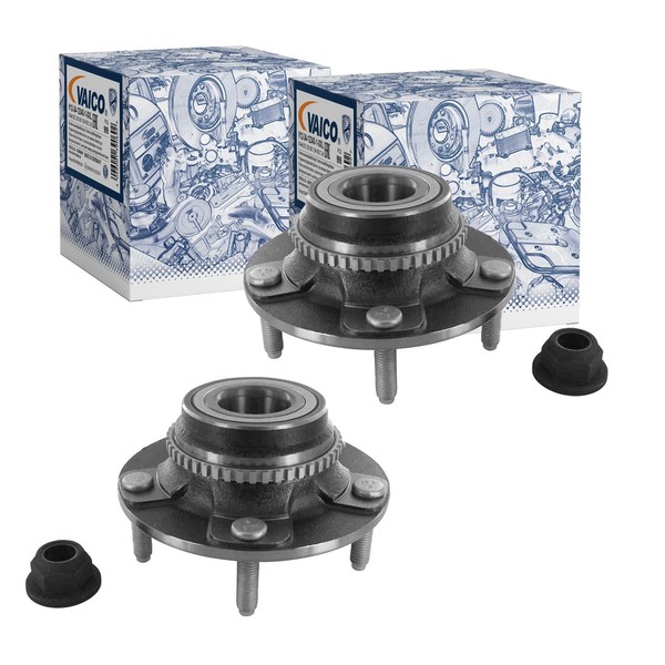 2X Vaico RADLAGER-SATZ Hinten Passend FüR Ford Transit-image