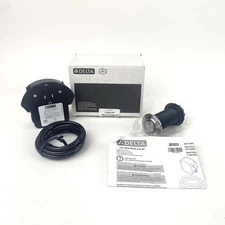 Delta Air Switch with Dual Outlet for Garbage Disposal (Arctic Stainless) - NEW