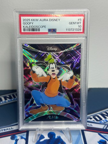 2025 Kakawow Aura Disney Goofy Kaleidoscope /299 PSA 10