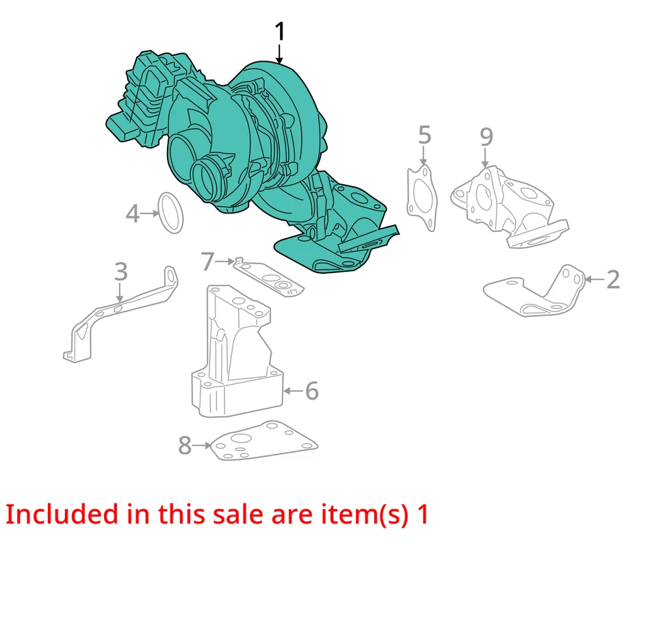 涡轮/超级充电器 适合 07-09 SPRINTER 2500 10099306 — 第 4/4 张图片