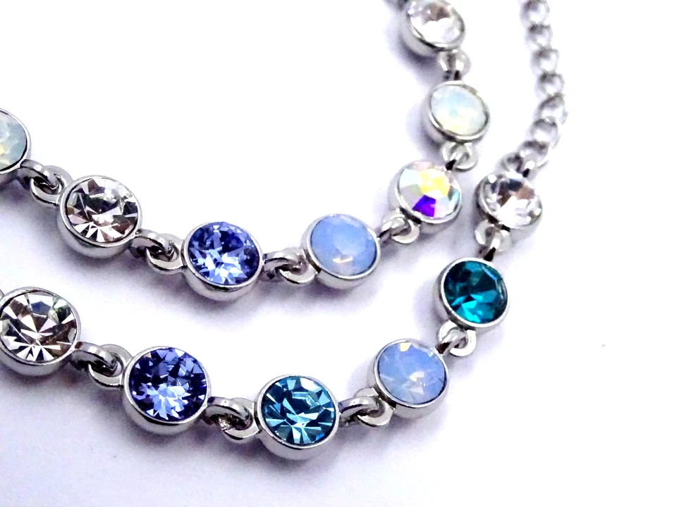 Park Avenue Damen Armband Metall Rhodiniert Swarovski Kristall Trendig & Chic - Bild 3 von 4