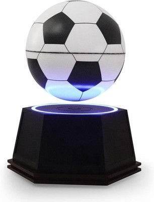 JOWHOL Floating Football Magnet Schwebefußball mit LED Licht Schwebend