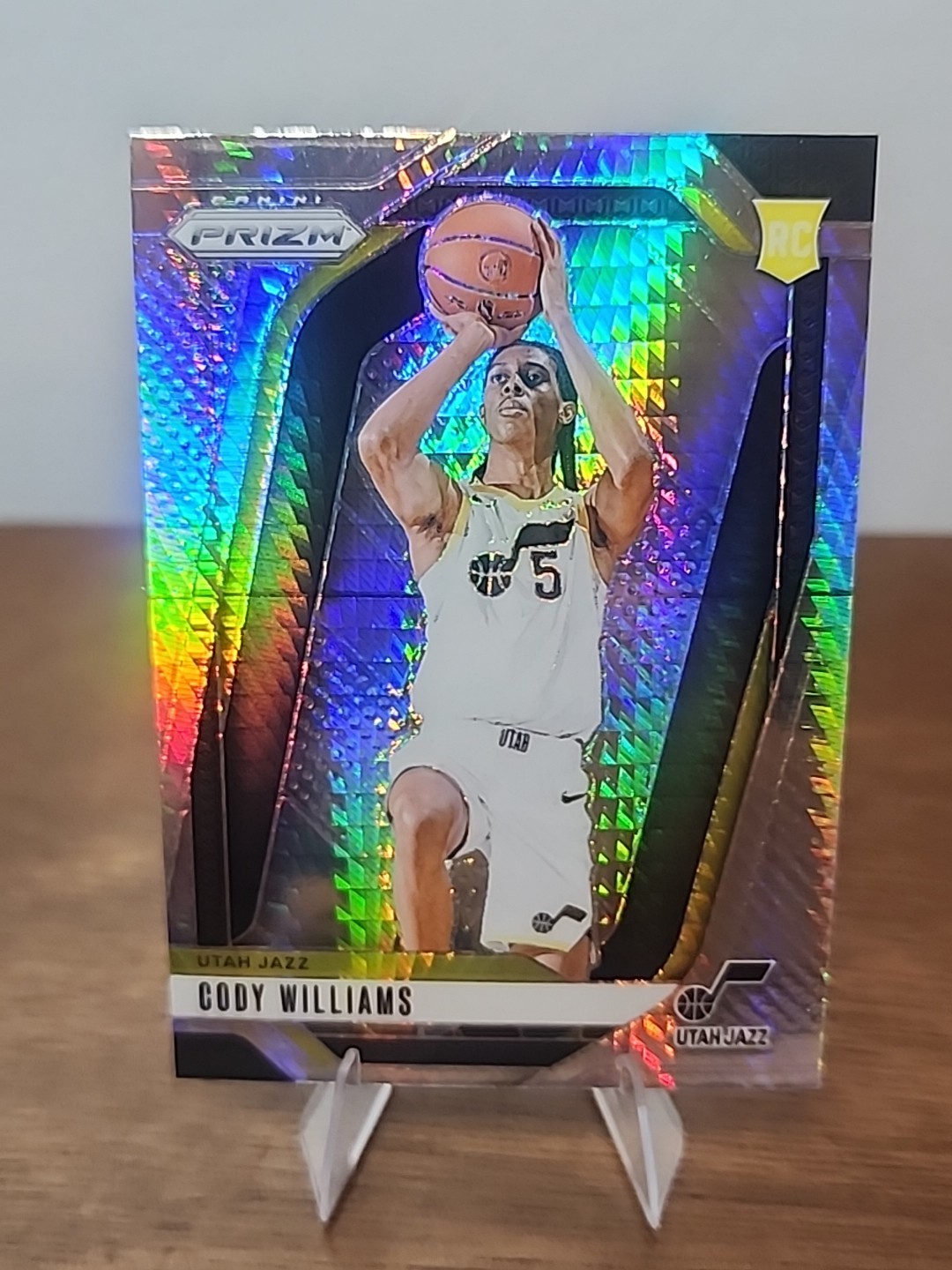 2024-25 Panini Prizm - Cody Williams #232 Hyper Prizm (RC)