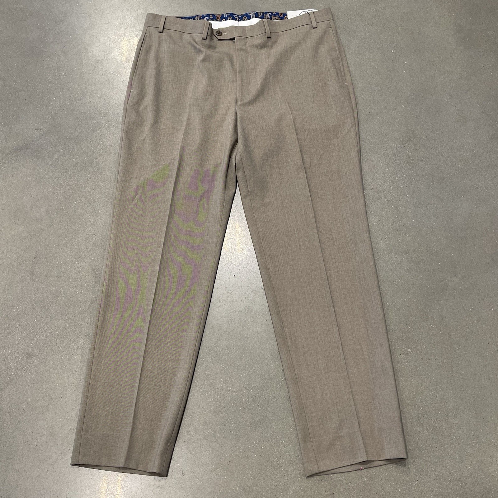 Lauren Ralph Lauren Dress Pants Mens 38x34 Tan Classic Fit UltraFlex thumbnail 3