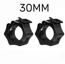1/2PCS 25/28/30mm Quick Release Barbell Clamps Spin Lock Barbell Collars Weight