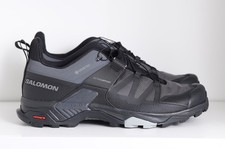 Salomon X Ultra 4 Low GTX Gore-Tex Black Gray Hiking Shoes Sneaker Men's 9.5