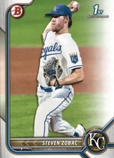 2022 Bowman Draft #BD-101 Steven Zobac