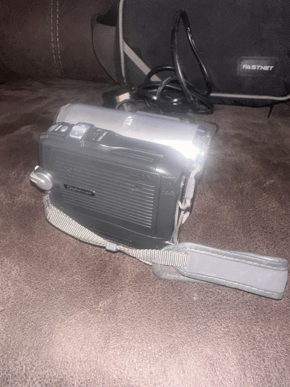 SAMSUNG VP-D351 Black Silver 20x Optical Zoom Digital Video Camera Camcorder image 7