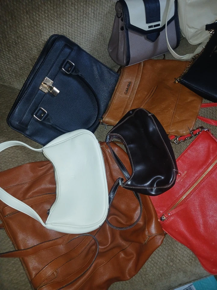 Purse Lot, Kate Spade, Steve Maden, Calvin Klei, Amelia Galanti, Liz Claiborne - Image 2 of 4