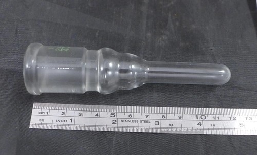 CORNING Pyrex Cap with test tube extension, ST 24/40 top