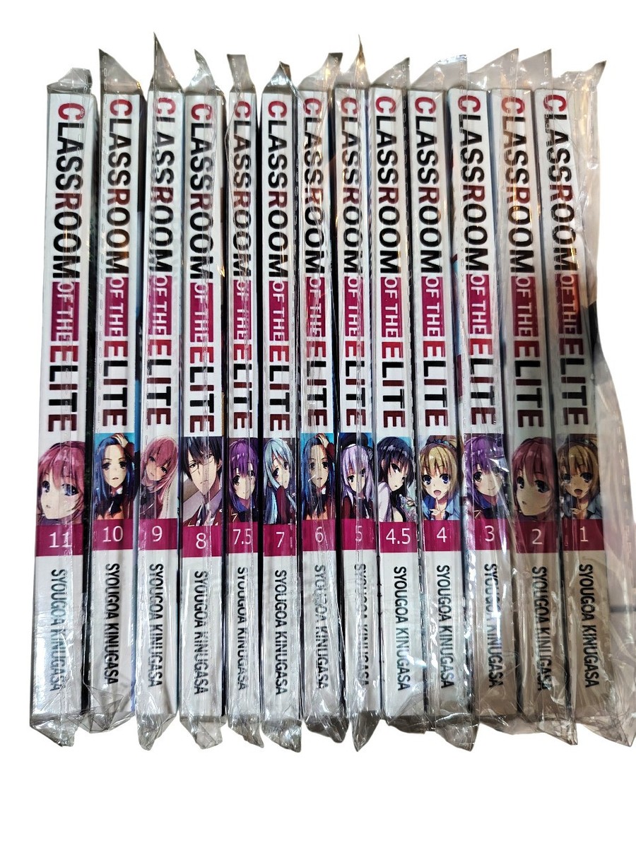 Classroom of The Elite 1st Year Light Novel (Vol 1-11.5) Full Set