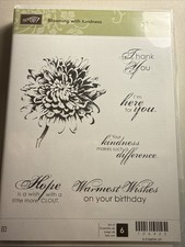 Stampin' Up Stamp Set Blooming With Kindness