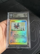 Pokemon Mudkip 65/97 EX Dragon Reverse Holo 2003 Beckett 6.5 on eBay