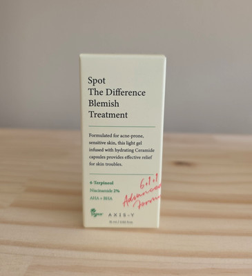 AXIS-Y Spot The Difference Blemish Treatment 15ml - USA Seller